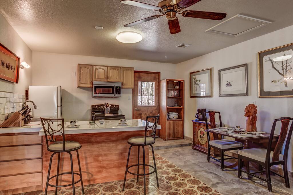 Kitchen and Dining Area