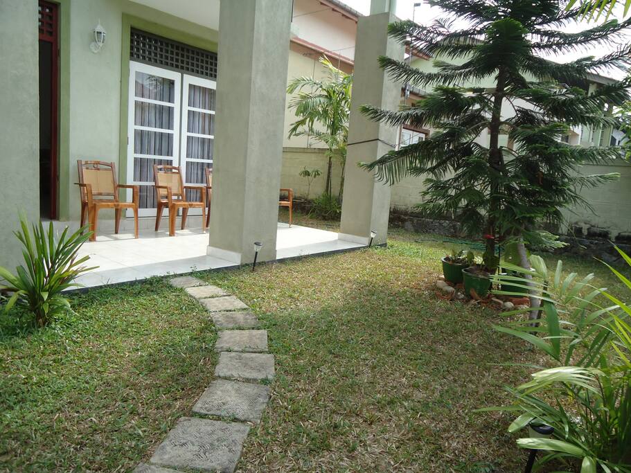 THE FRONT OF THE HOUSE