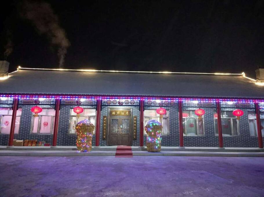 客栈夜景