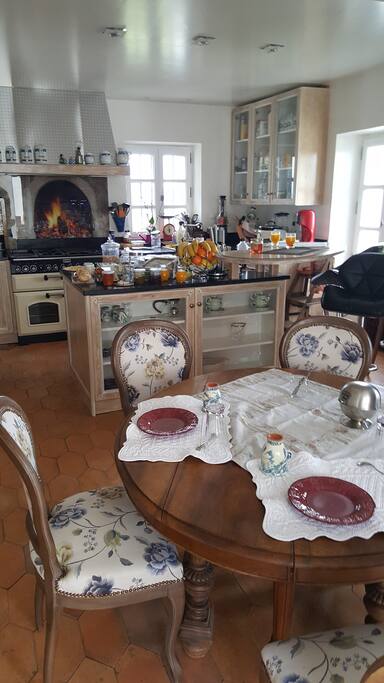 salle du petit déjeuner