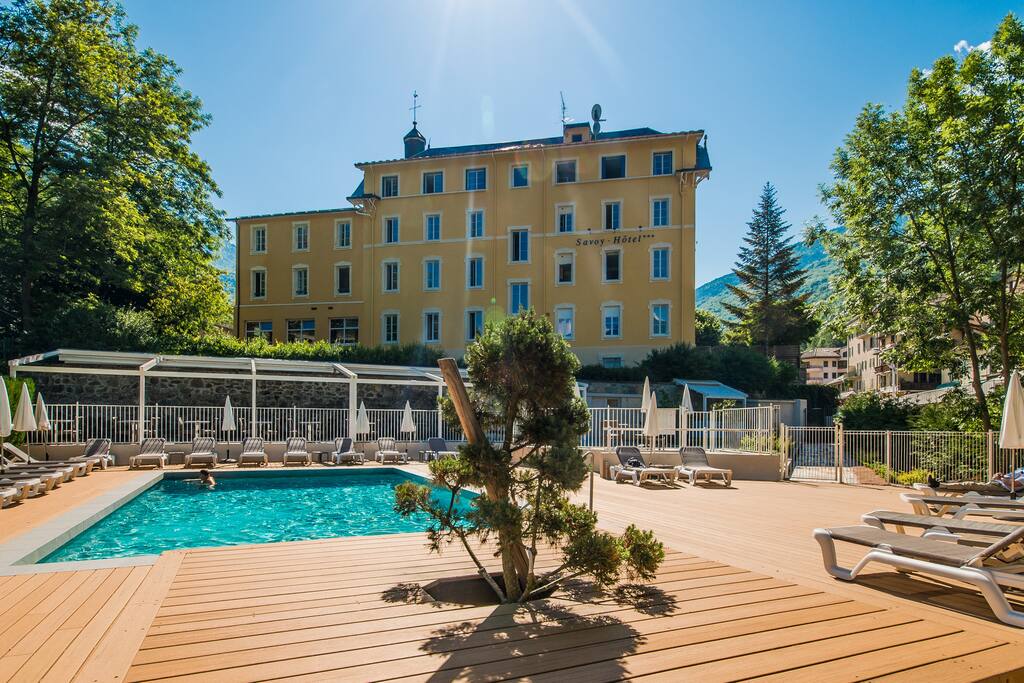 Côté piscine
