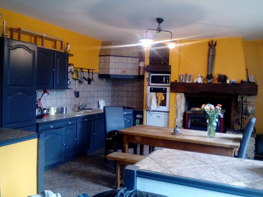 la cuisine toute équipé