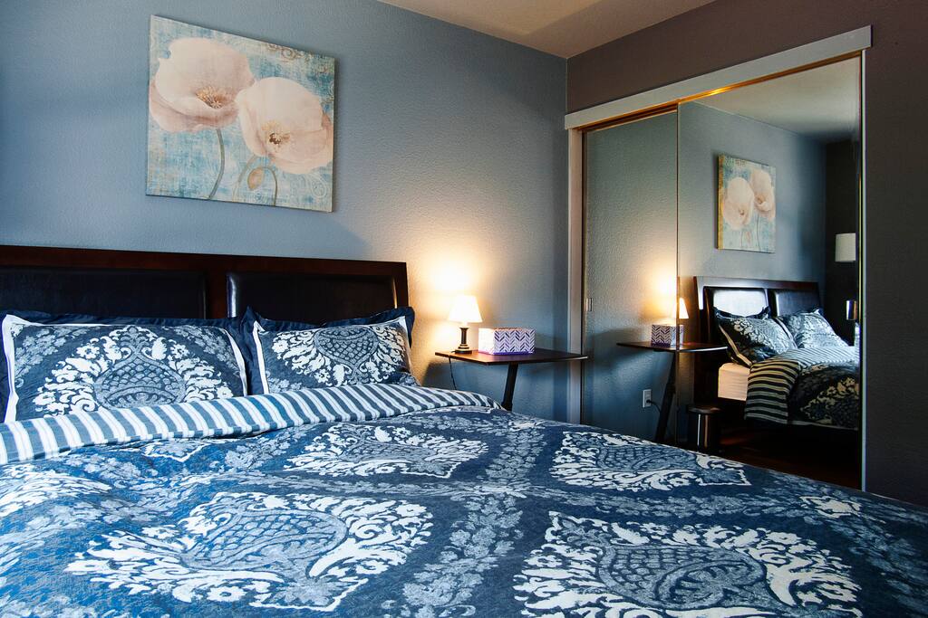 Queen comfortable spring bed