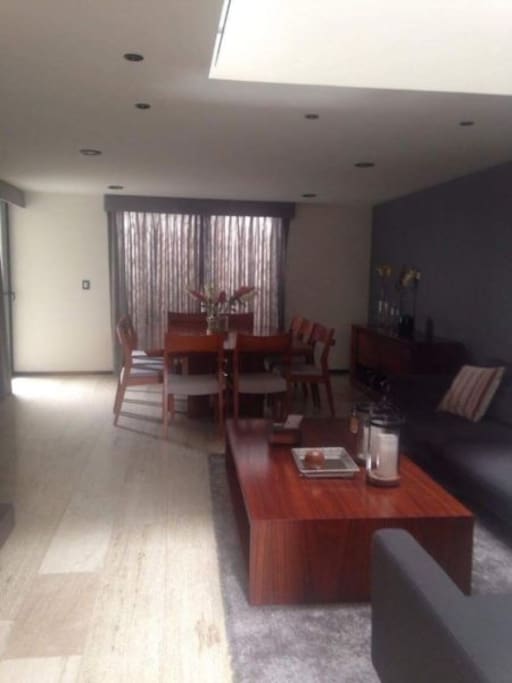 Sala y comedor acogibles