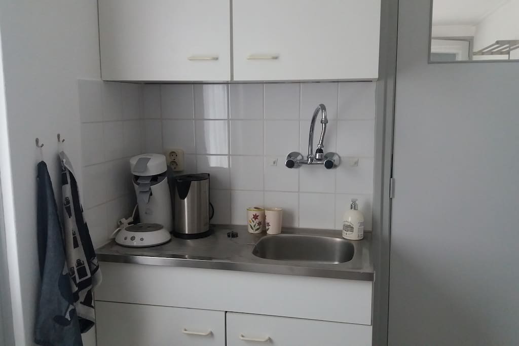 Keukenblokje met Waterkoker en Senseo