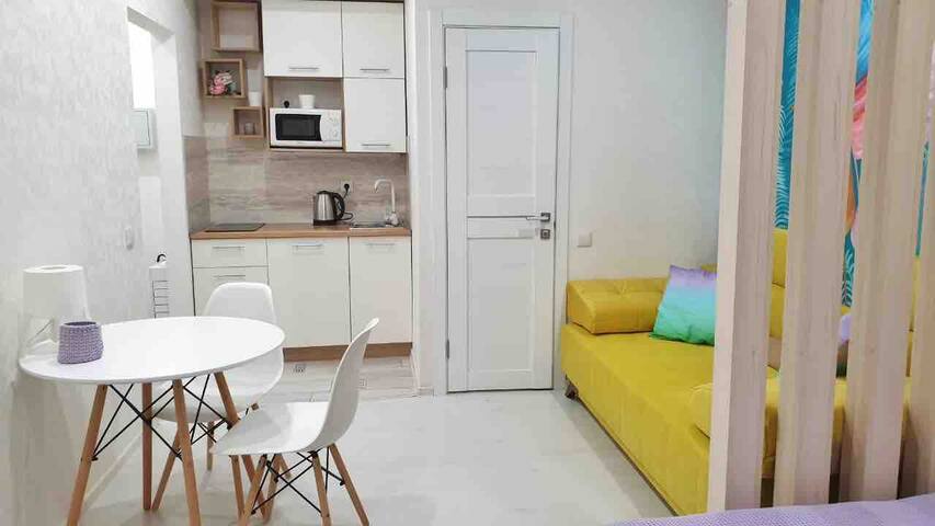 Новая студия с видом на Кремль!