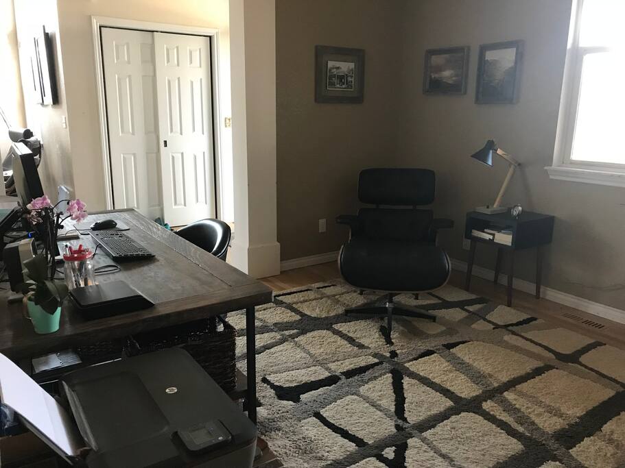 Office with desktop
