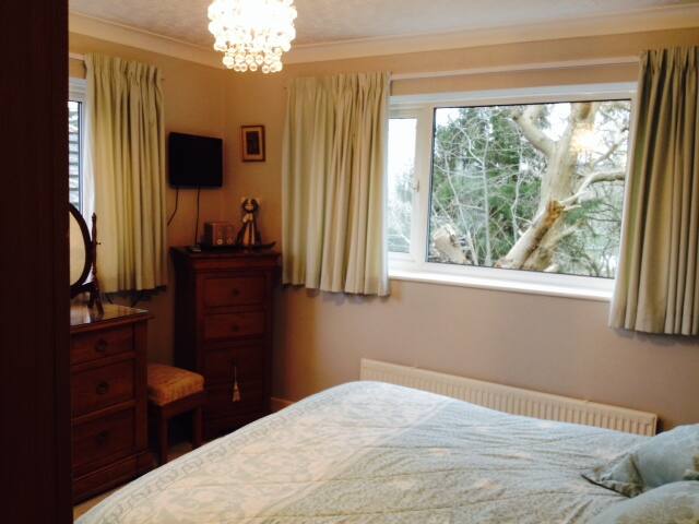 Double bedroom in family home.