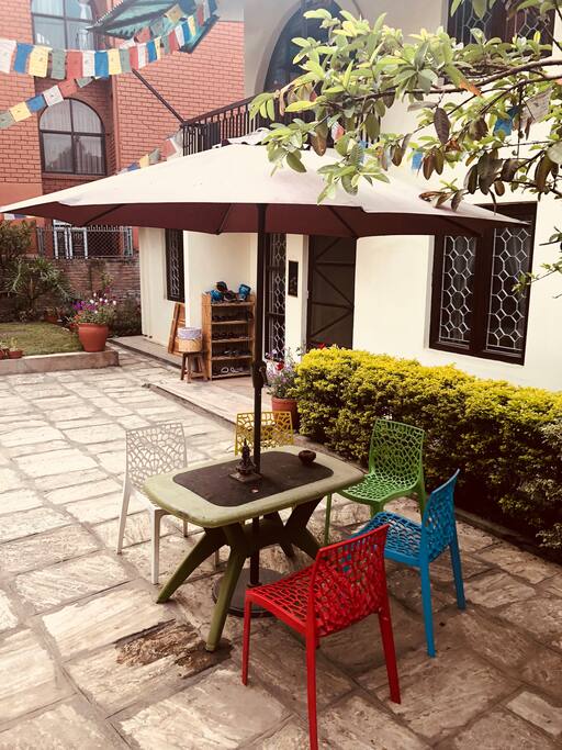 Outside yard