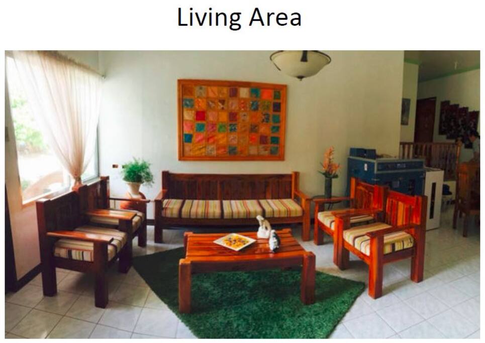 Lots of space in the living room.