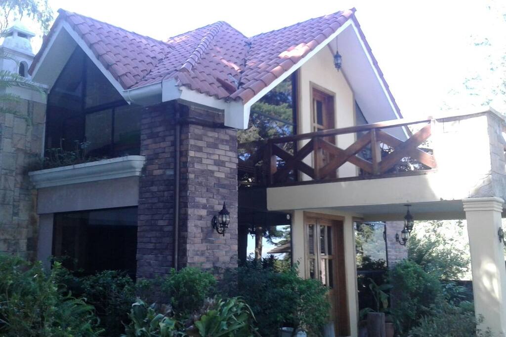 Fachada de la casa