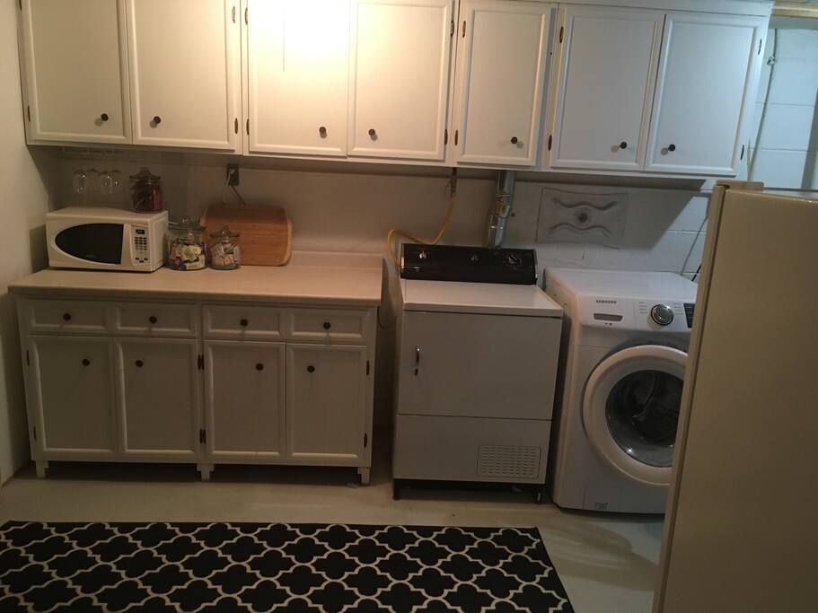 Downstairs kitchenette