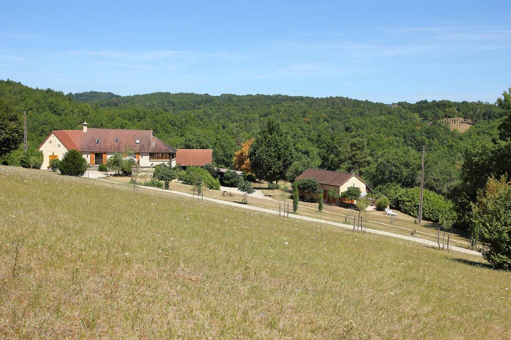 Vue sur le domaine