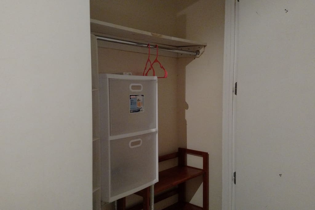 Closet is bigger than this frame!