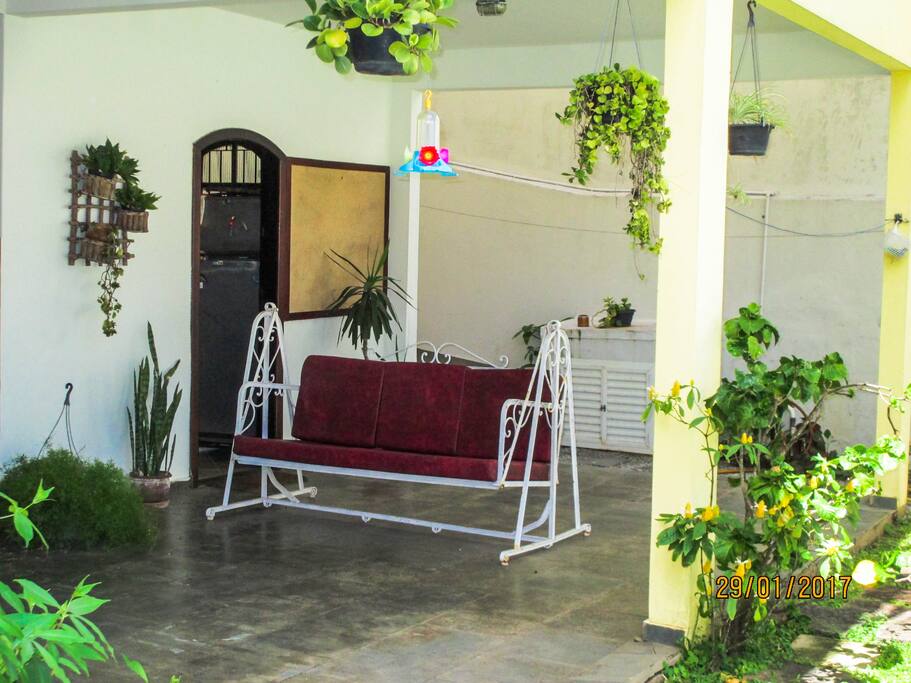 Varanda do apartamento