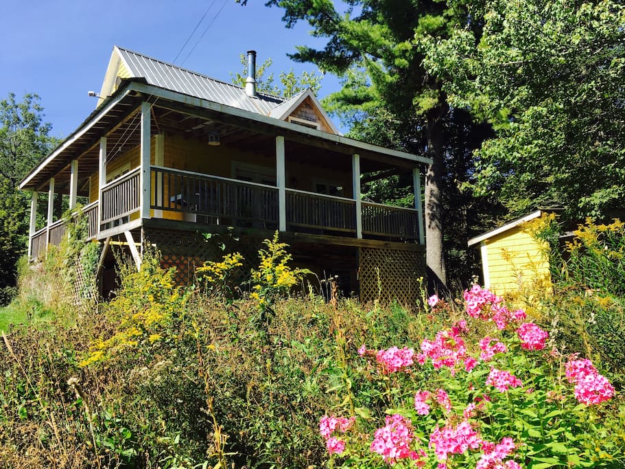 Back view of the house.
