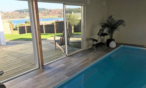 Ty Stérec view sea view private Hammam indoor pool