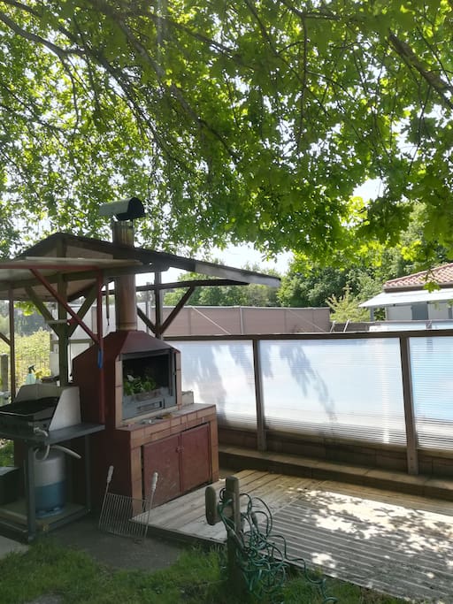 petite grillade après un bon bain