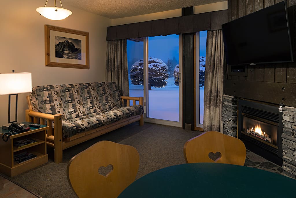 Feel right at home in our cozy and warm living area.