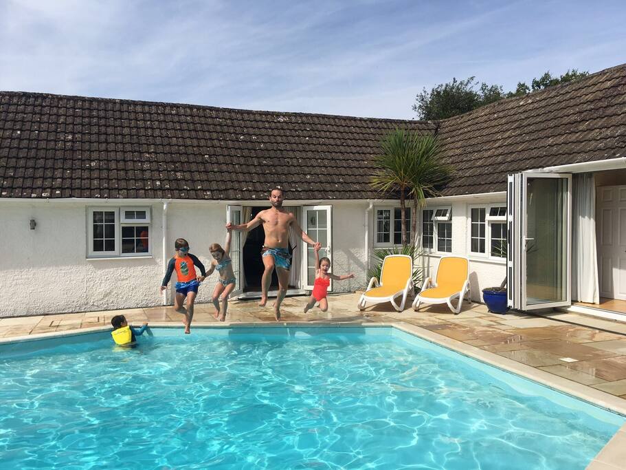 Fun in the pool!