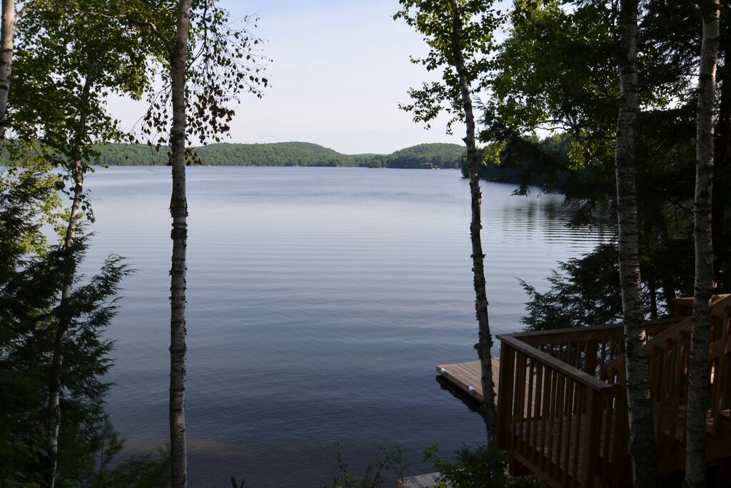 Lake Kawagama view from the house
