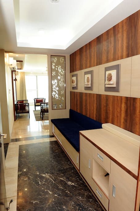 Entrance to your beautiful apartment.