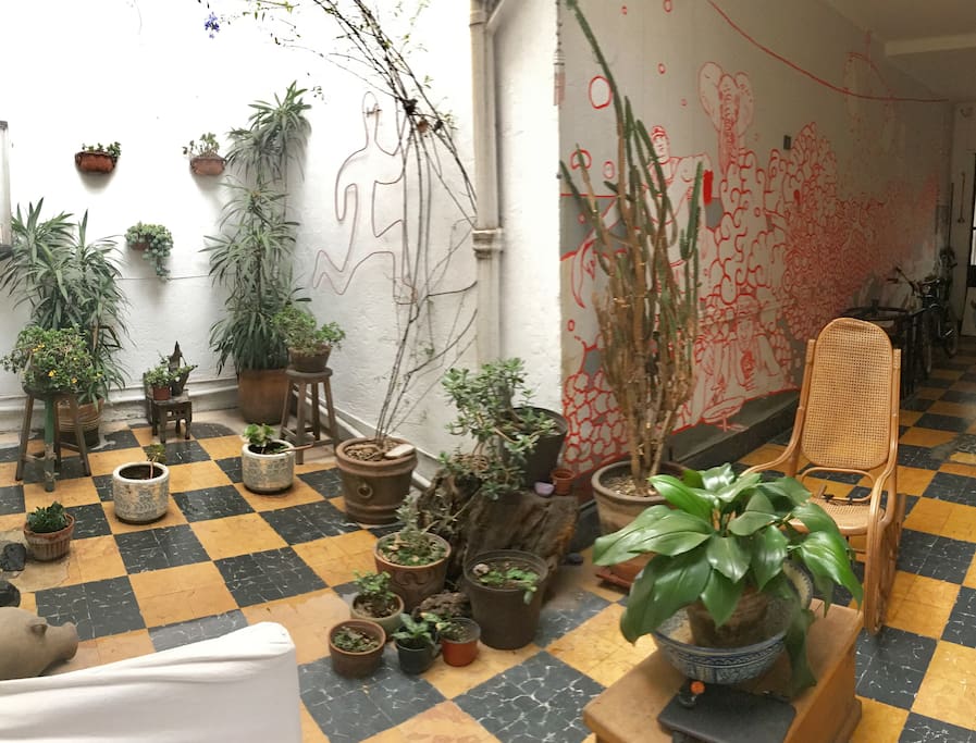 Patio principal