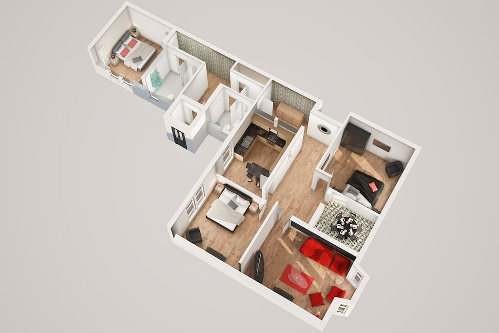 3D Floorplan