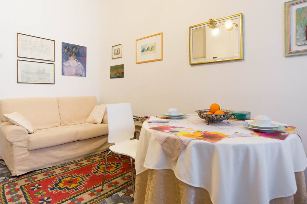 Living room table for your breackfast and your meal