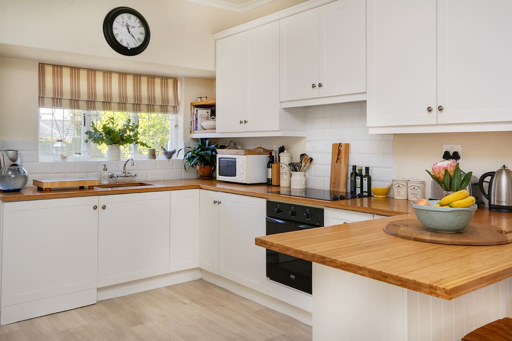 Open plan kitchen