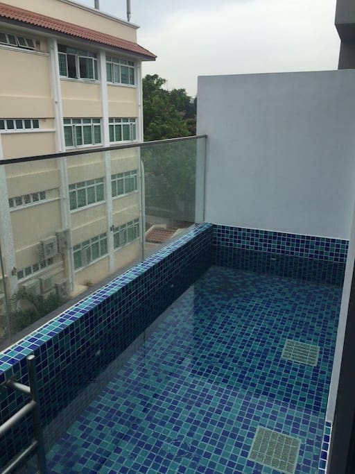Mini Swimming Pool in the Apartment