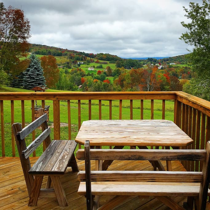View from the deck