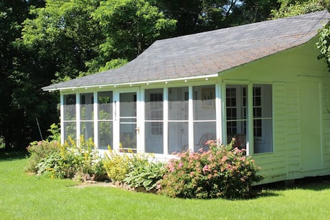 Casa de campo pintoresca junto al lago Champlain, Nueva York