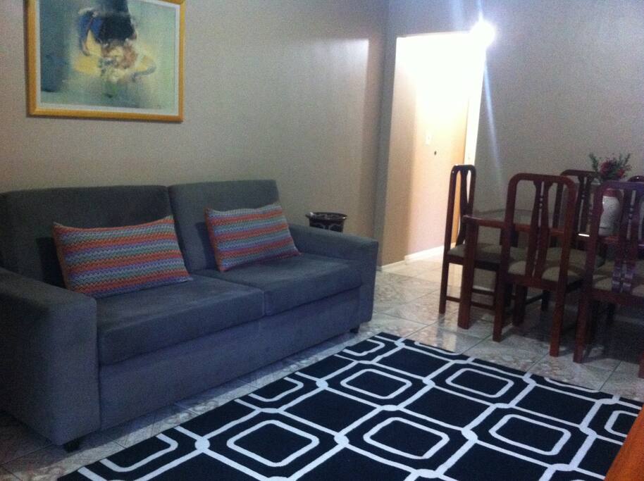 Sala de estar e jantar