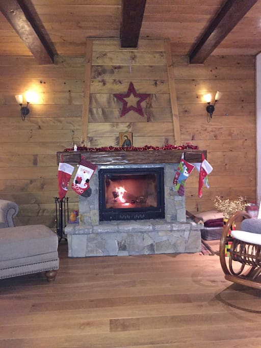 Living Room-Fireplace