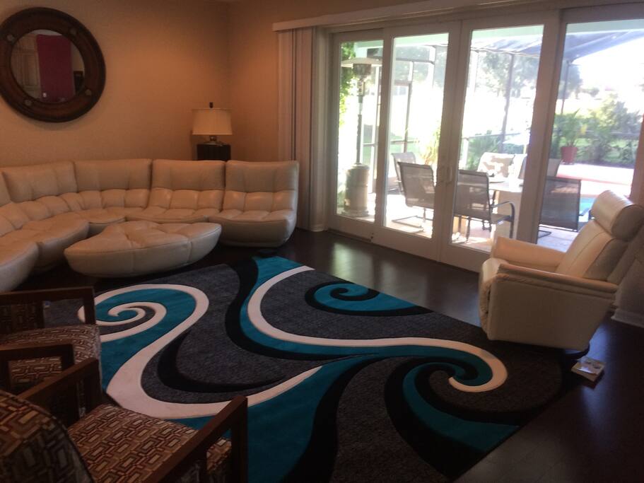 Shared living room space