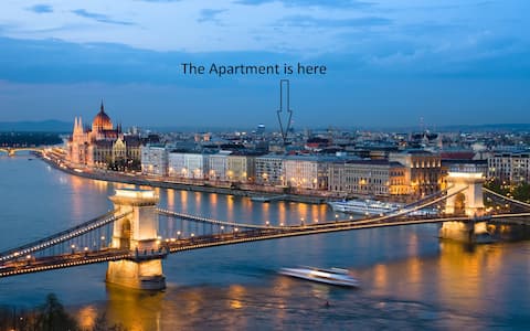 B64 60m2 Budapest City Center 2 Bedroom, + LivingR