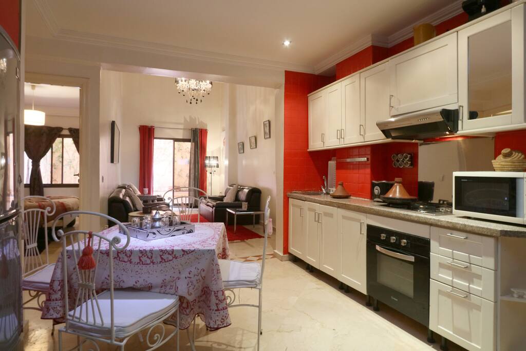 cuisine, salle à manger