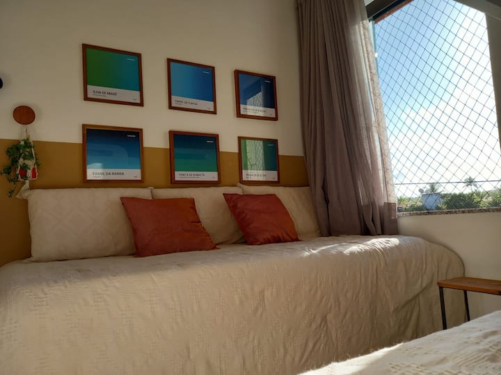 Спална соба 2. Воздух. Бикама и кревет на спрат. 