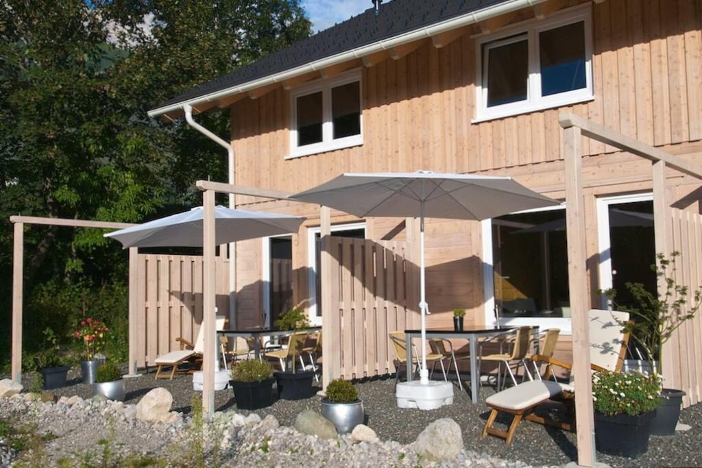 Terrassen der Appartements