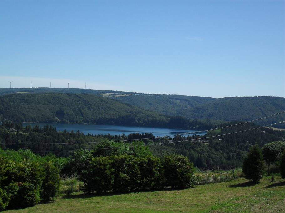 vue exceptionnelle sur le lac