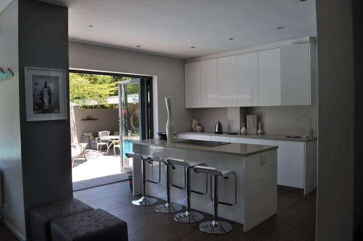 Modern Family home with indoor outdoor living gallery image 4