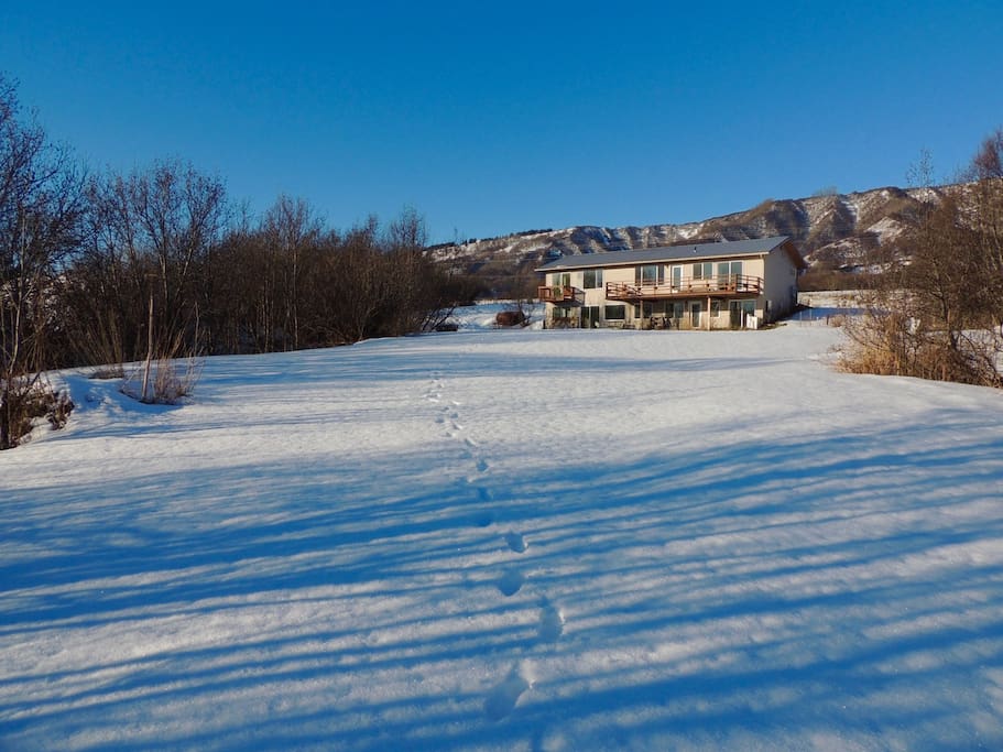 Set on 2 .5 acres of land