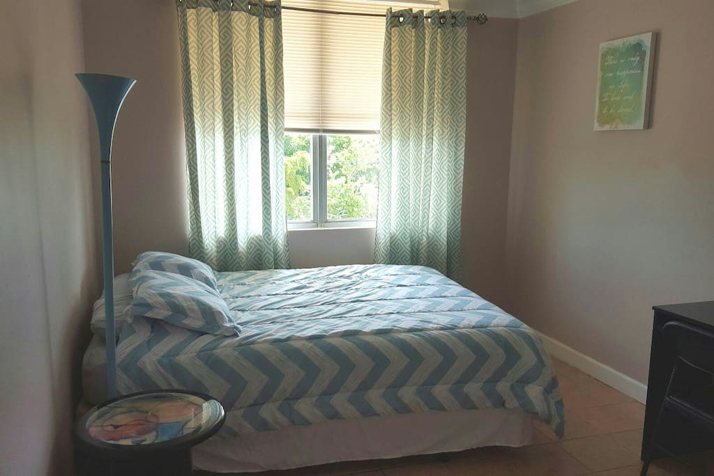 The guest bedroom!