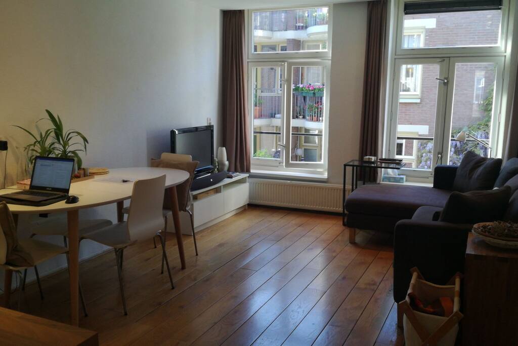 Dining Table and Living Room