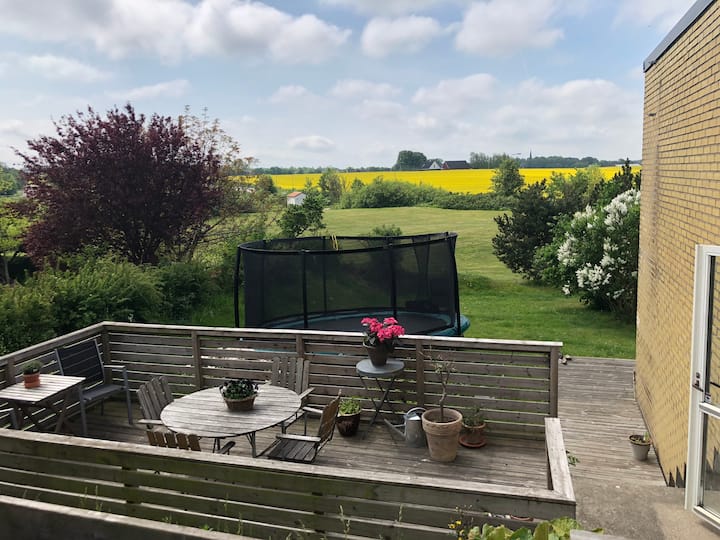 House with a view in beautiful outskirts of Lund