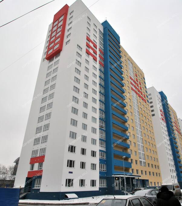 Фассад дома в котором находится квартира