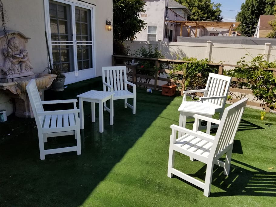 Patio Furniture with BBQ (BBQ not pictured)