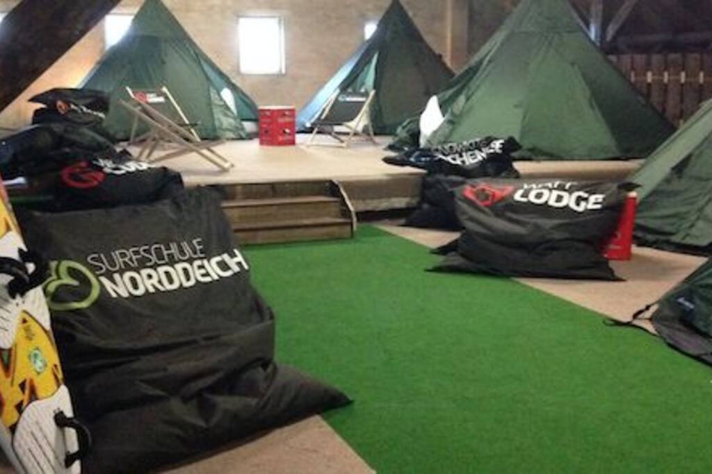 Tipizelte - Indoorcamping
