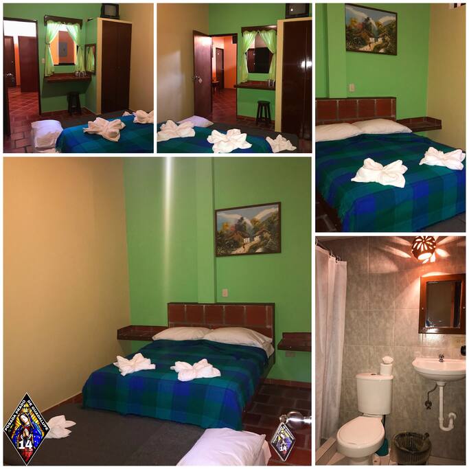 En la #posadapradodeguadalupe contamos con diversas habitaciones, entre ellas la #Hab14. Consta de una cama Individual,una cama Matrimonial Ventilador de Techo con baño incluido para su mayor comodidad y disfrute de la misma. #meridavenezuela #posadamerida